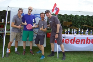 Dean, Johannes, Markus und Sören