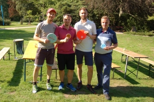 Christoph, Dennis, Malte und Karol