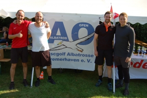 Ole, Carsten, Sebastian und Torben