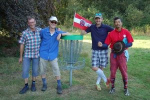 Rüdiger, Ralf, Julian und Hiromichi