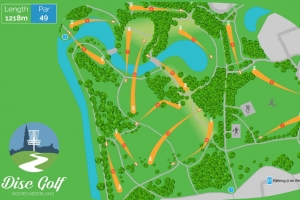 Disc Golf Parcours Steenbergerpark Hoogeveen