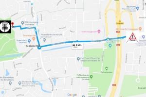 Route Panne Parcours